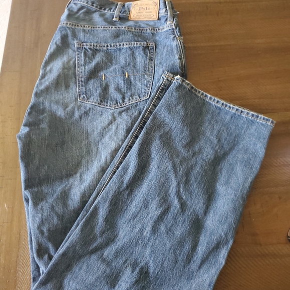 Ralph Lauren Polo Jeans Size 44Bx 32 Authentic Dun - Picture 1 of 10